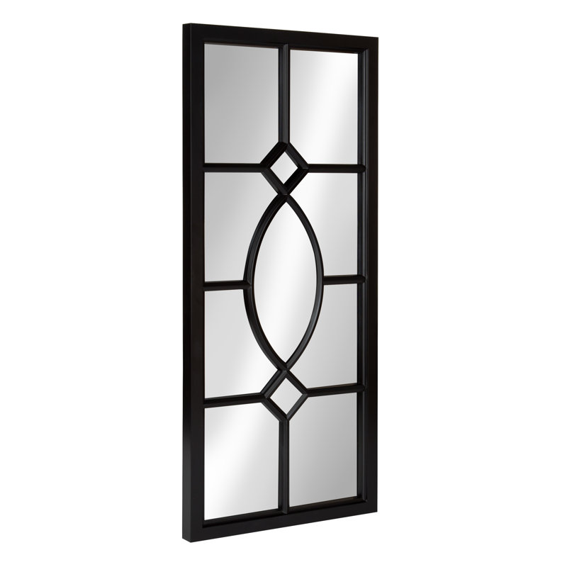 Winston Porter Farmhouse Wall Mirror, Traditional Full Length Mirror